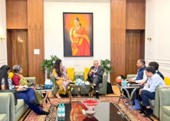 संयुक्त राष्ट्र संघाच्या पर्यावरण कार्यक्रमाच्या प्रमुखांनी घेतली ना.पंकजाताई मुंडे यांची भेट