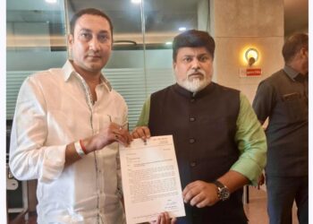 बीड येथील नवीन पंचतारांकित एमआयडीसी संदर्भात आ.संदीप क्षीरसागरांनी घेतली उद्योगमंत्री उदय सामंत यांची भेट