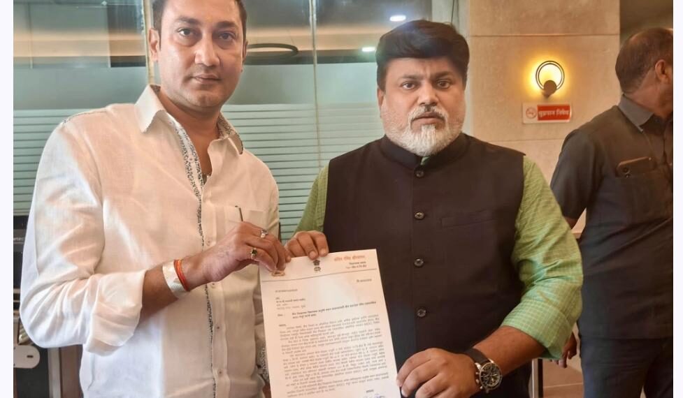 बीड येथील नवीन पंचतारांकित एमआयडीसी संदर्भात आ.संदीप क्षीरसागरांनी घेतली उद्योगमंत्री उदय सामंत यांची भेट