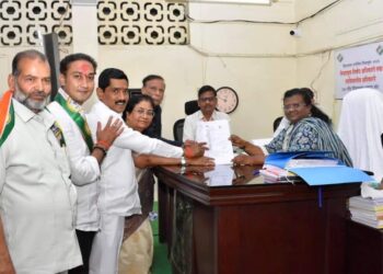 Beed : आ.संदीप क्षीरसागरांचा उमेदवारी अर्ज दाखल