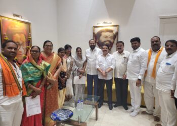 शिवसेना महिला आघाडीच्या जिल्हा कार्यकारीणी जाहिर