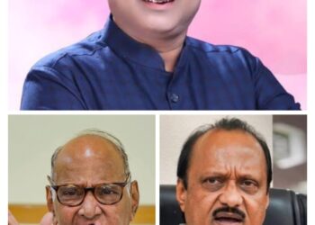 Beed : पवार साहेब की दादा; बीड जिल्ह्याचे राष्ट्रवादी जिल्हाध्यक्ष संभ्रमात!