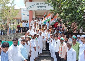 शिरूर (का) तालुका दुष्काळग्रस्त जाहीर करा – राजेसाहेब देशमुख