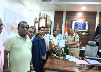 जिजाऊ मल्टीस्टेट ठेवीदारांची नूतन पोलीस अधीक्षक श्री. बारगळ साहेबांकडे धाव!