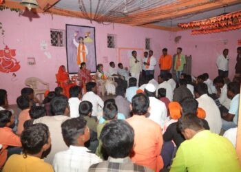 डॉ. ज्योती ताई विनायकराव मेटे यांची मतदारसंघात सर्व दूर प्रचार यंत्रणा