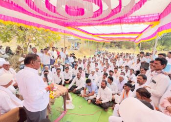 कापशी तलावाची उंची वाढवल्याने ऊस तोडणी साठी स्थलांतरीतांचे प्रमाण कमी होईल.. २५० हेक्टर जमीन ओलिताखाली येणार — आ.सुरेश धस