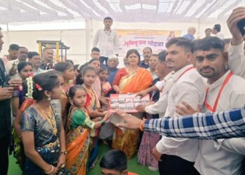 जालन्यातील गावागावात ना. पंकजाताई मुंडे यांचे जंगी स्वागत