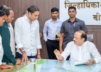 मतदारसंघातील रस्ते आणि विविध विकास कामासंदर्भातील आ.क्षीरसागरांच्या मागण्यांना ना.अजितदादांची सकारात्मकता