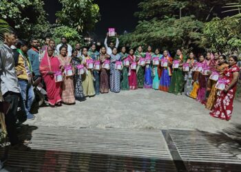 शितलताई दाभाडे यांच्या प्रचारार्थ राष्ट्रवादीच्या महिला रणरागिणींची आघाडी